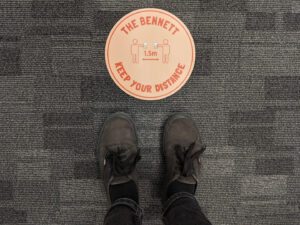 Floor Stickers: More Than Just Directional Tools